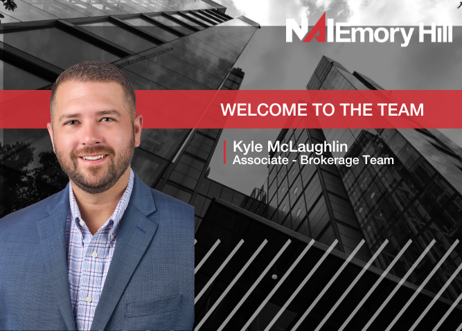 Emory Hill Welcomes Kyle McLaughlin to the brokerage team.